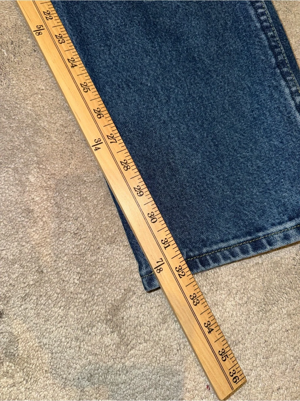 Men’s Wrangler blue jeans George Strait Collection size 36x32